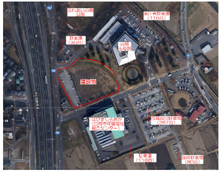 新図書館建設予定地|白岡市HPより