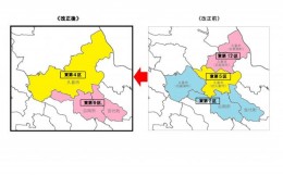 選挙区（東第4区 久喜市）（東第6区 白岡市・宮代町）